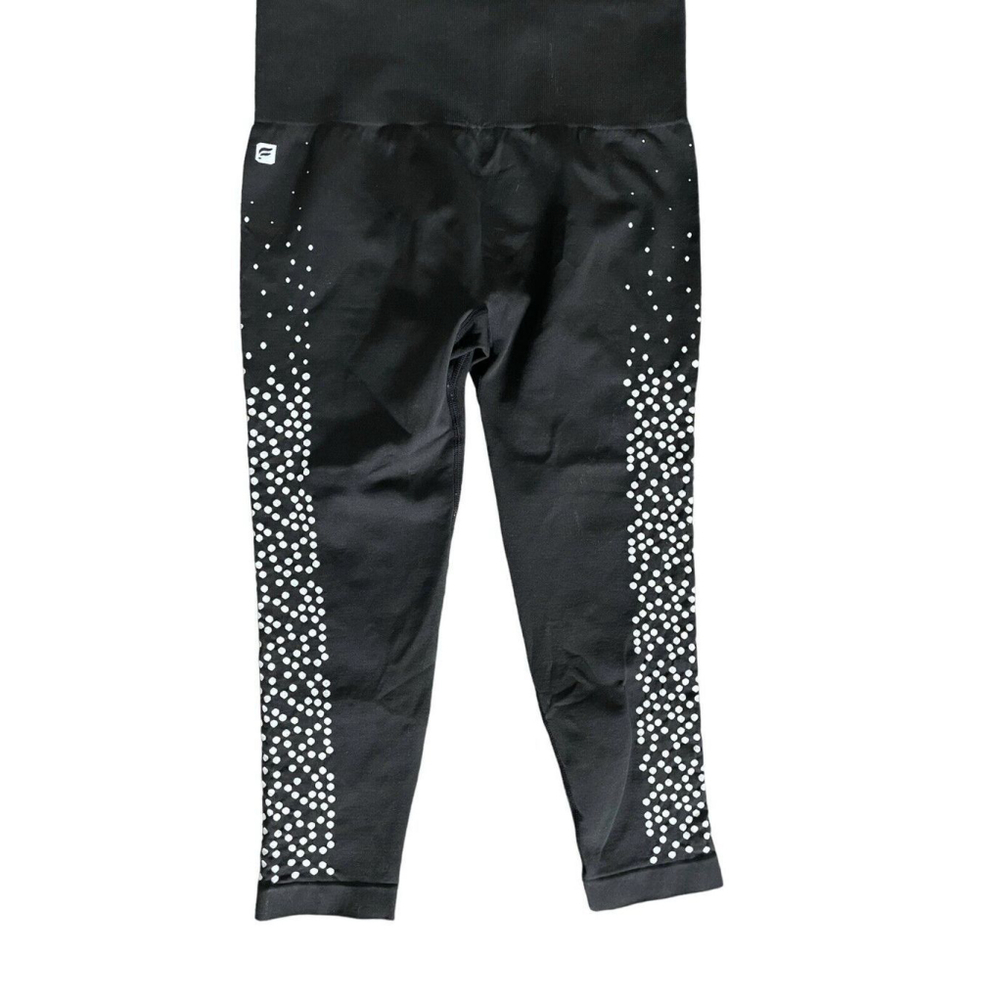 FABLETICS BLACK RUNNING ATHLETIC LEGGINGS PANTS WOMEN'S EXTRA SMALL (XS) SPARKLE